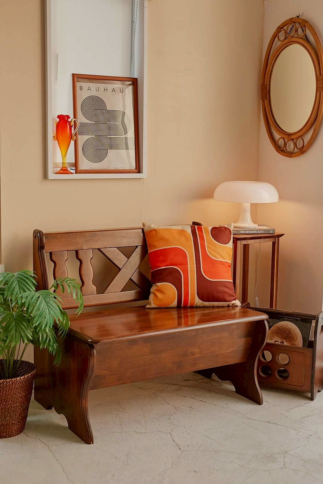 Colonial Storage Bench