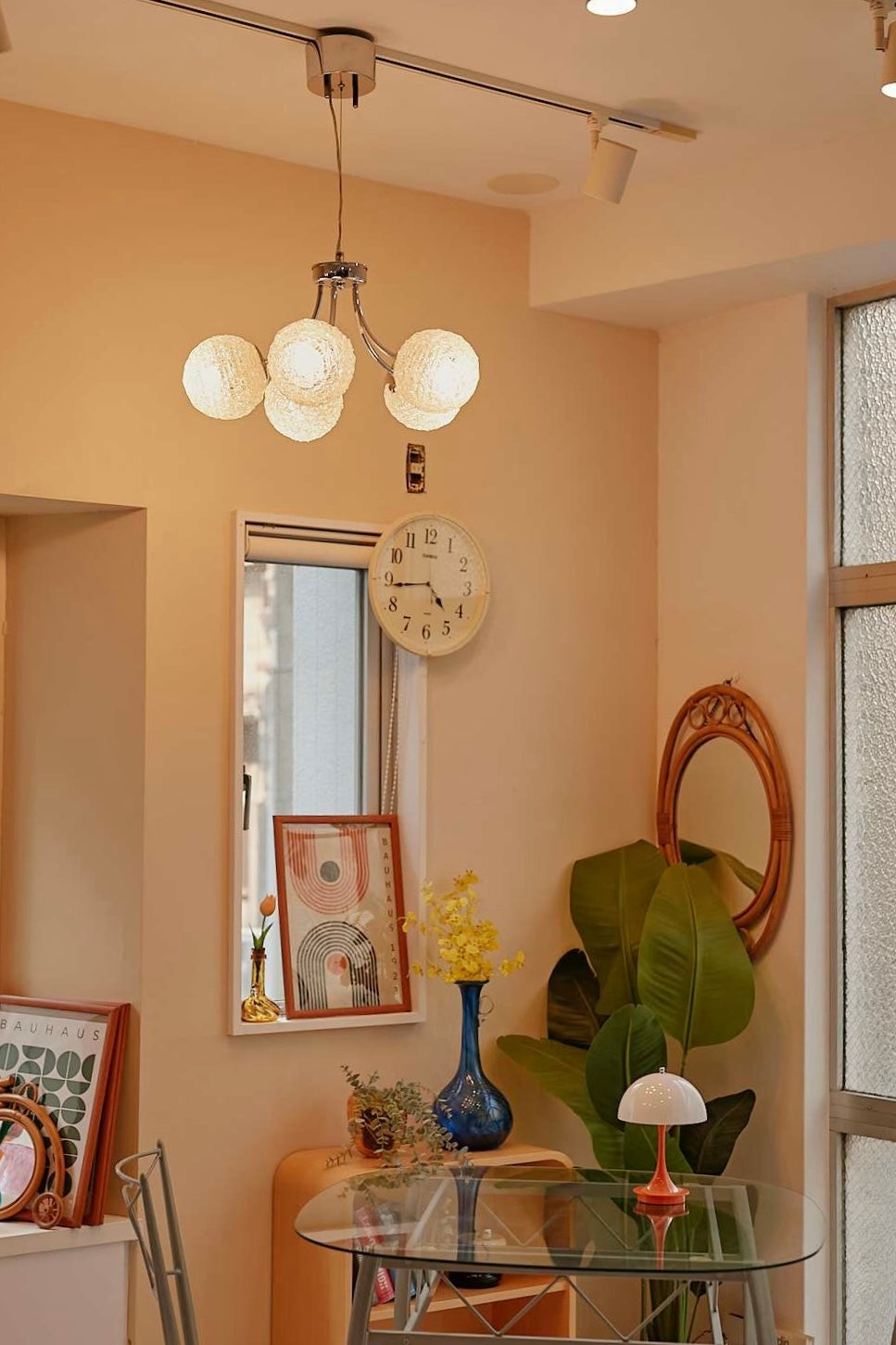 Acrylic Orb Chandelier