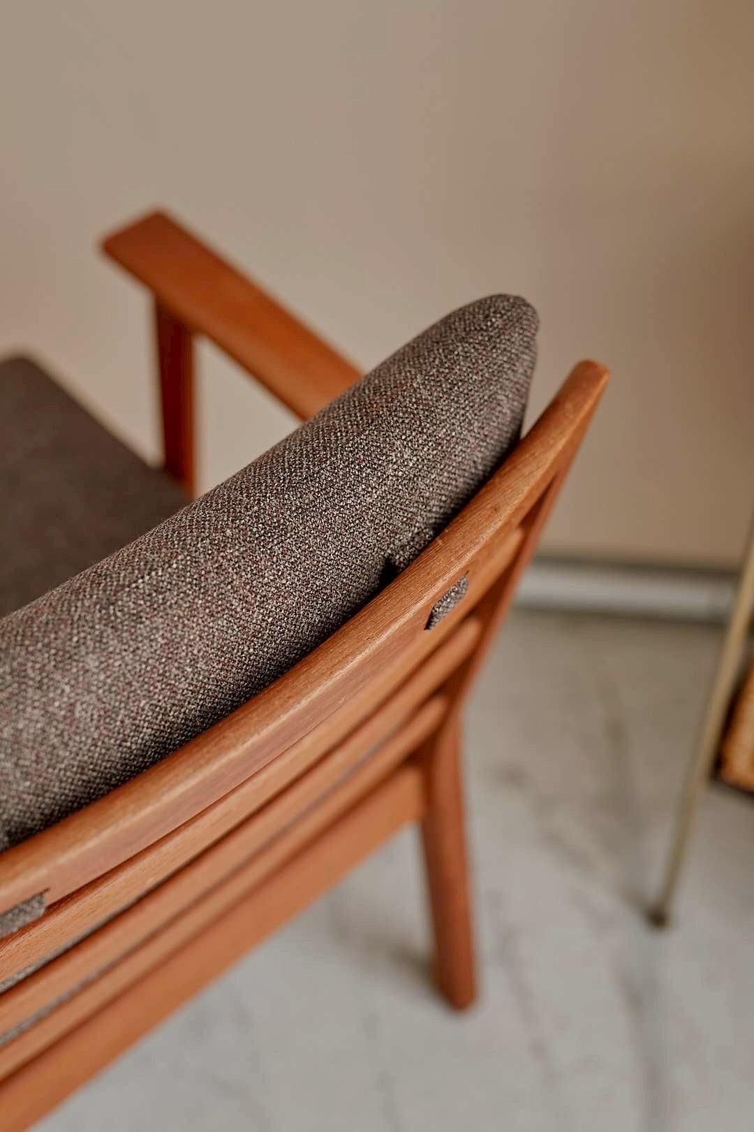 Warm Brown Lounge Chair