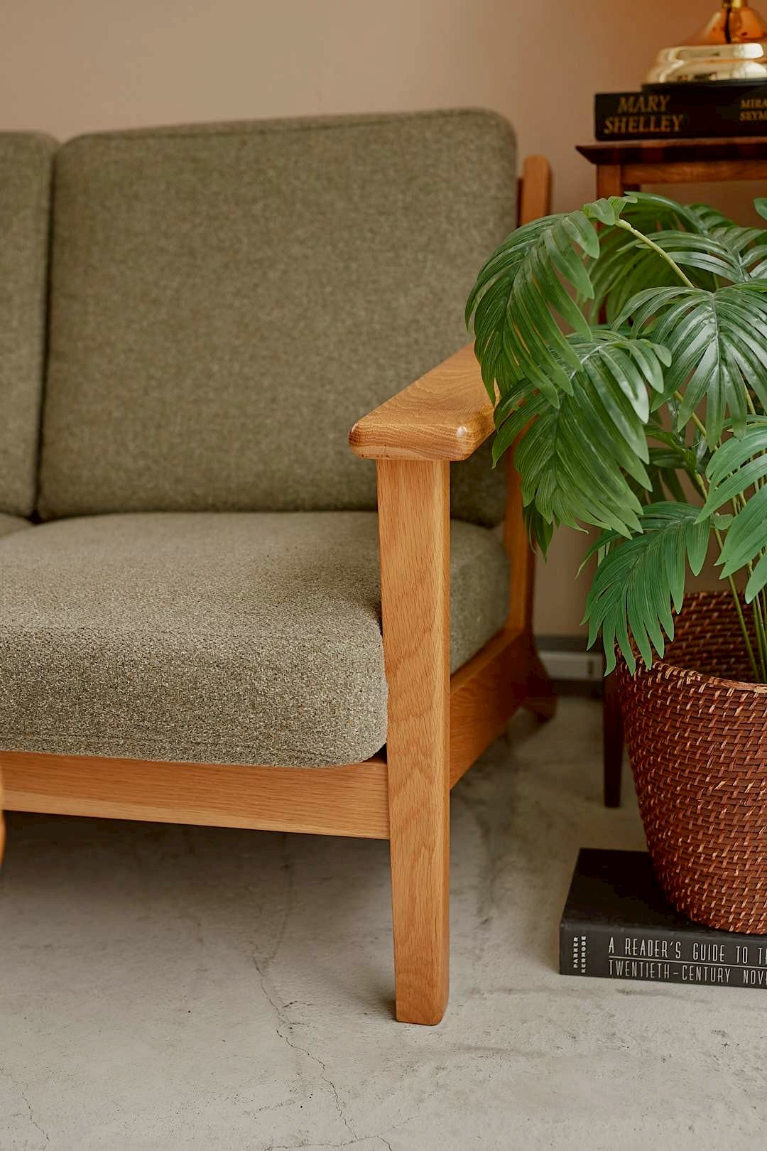 Natural Oak Frame Sofa