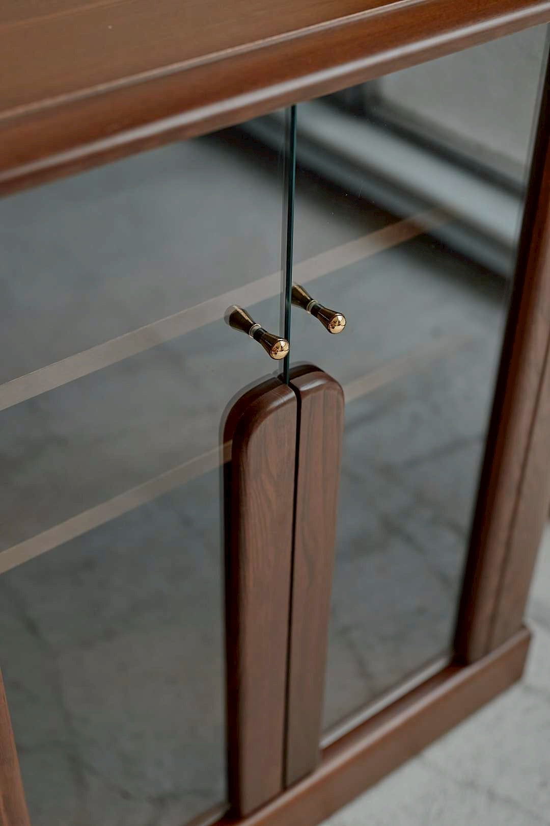 Brownwood Display Cabinet