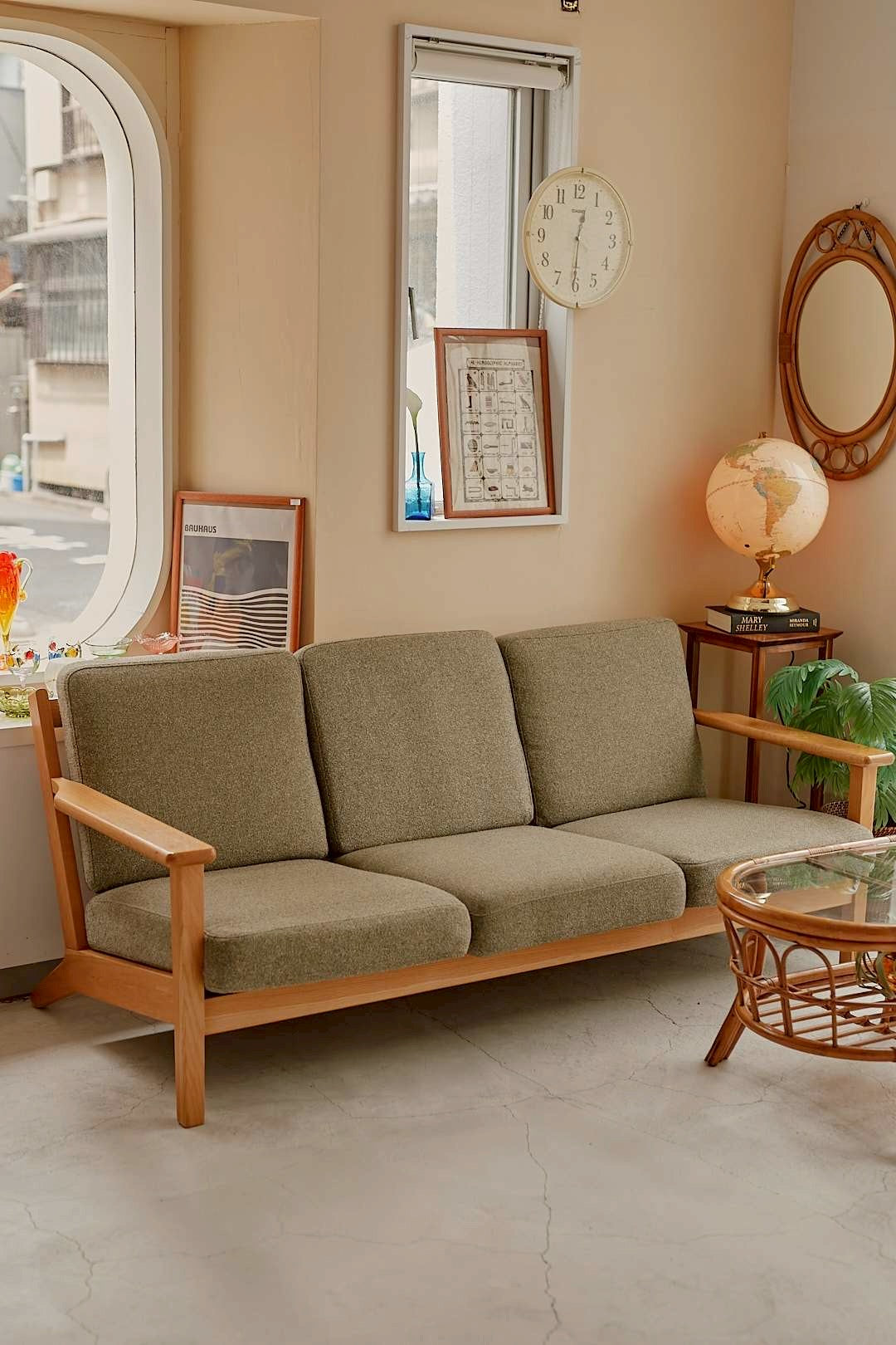 Natural Oak Frame Sofa