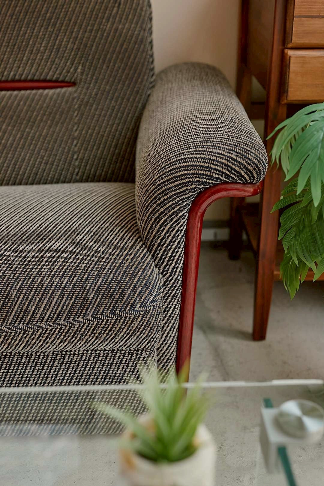 Heritage Stripe Sofa
