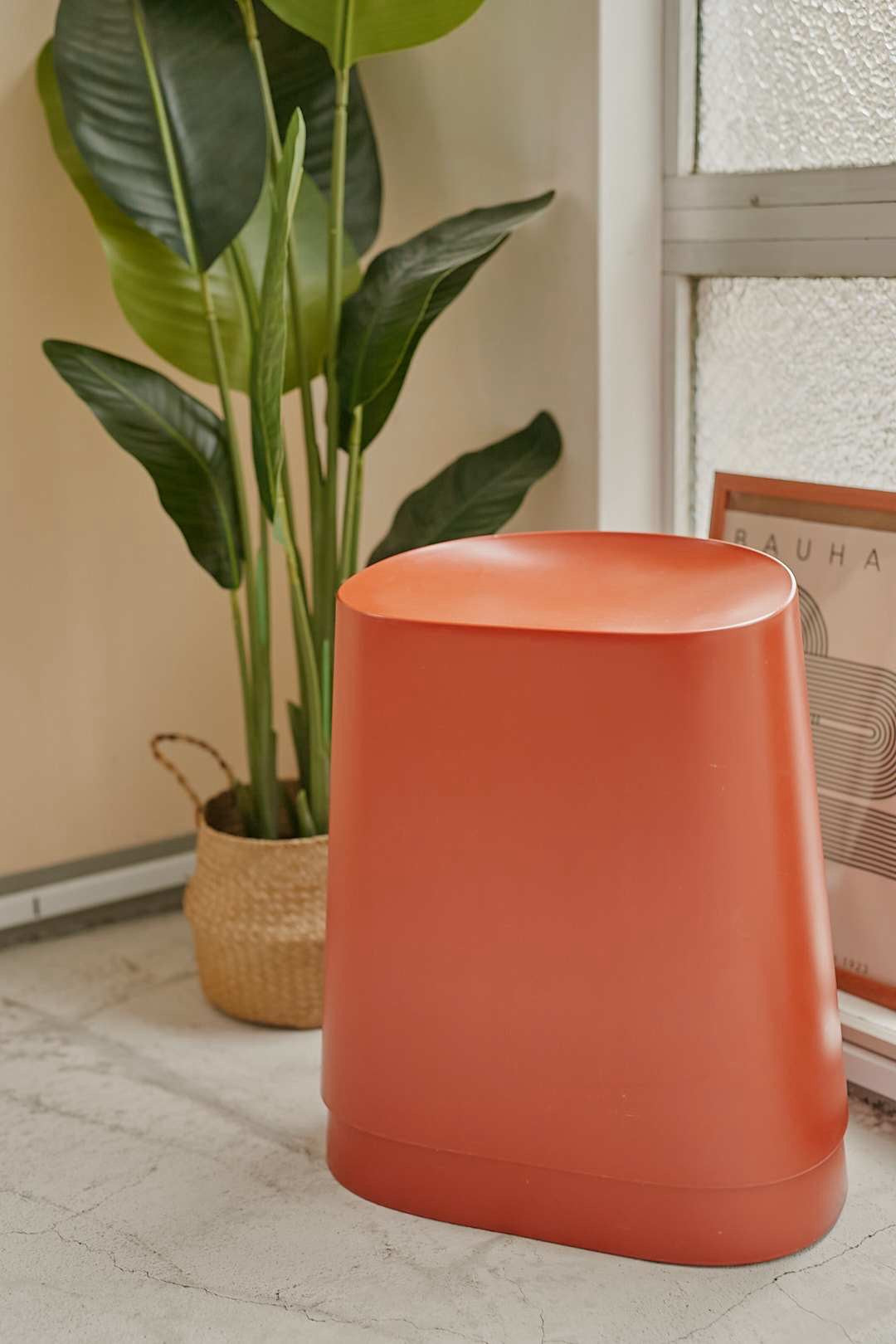 Terracotta Side Stool