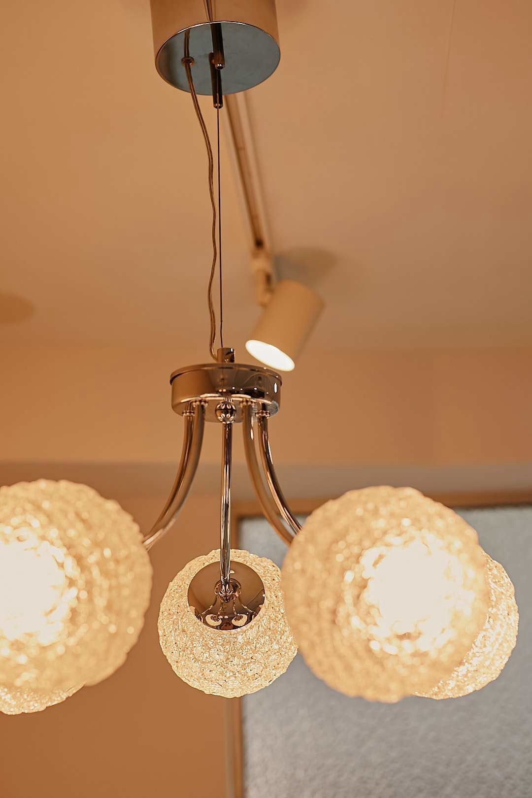 Acrylic Orb Chandelier