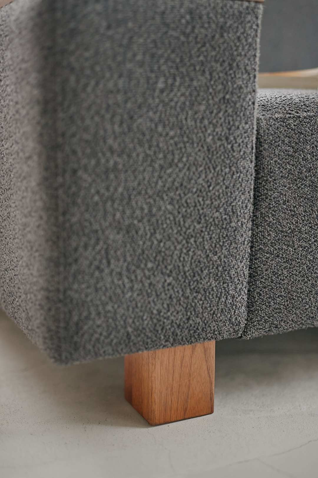 FLANNEL SOFA BRICK Wide Arm Sofa