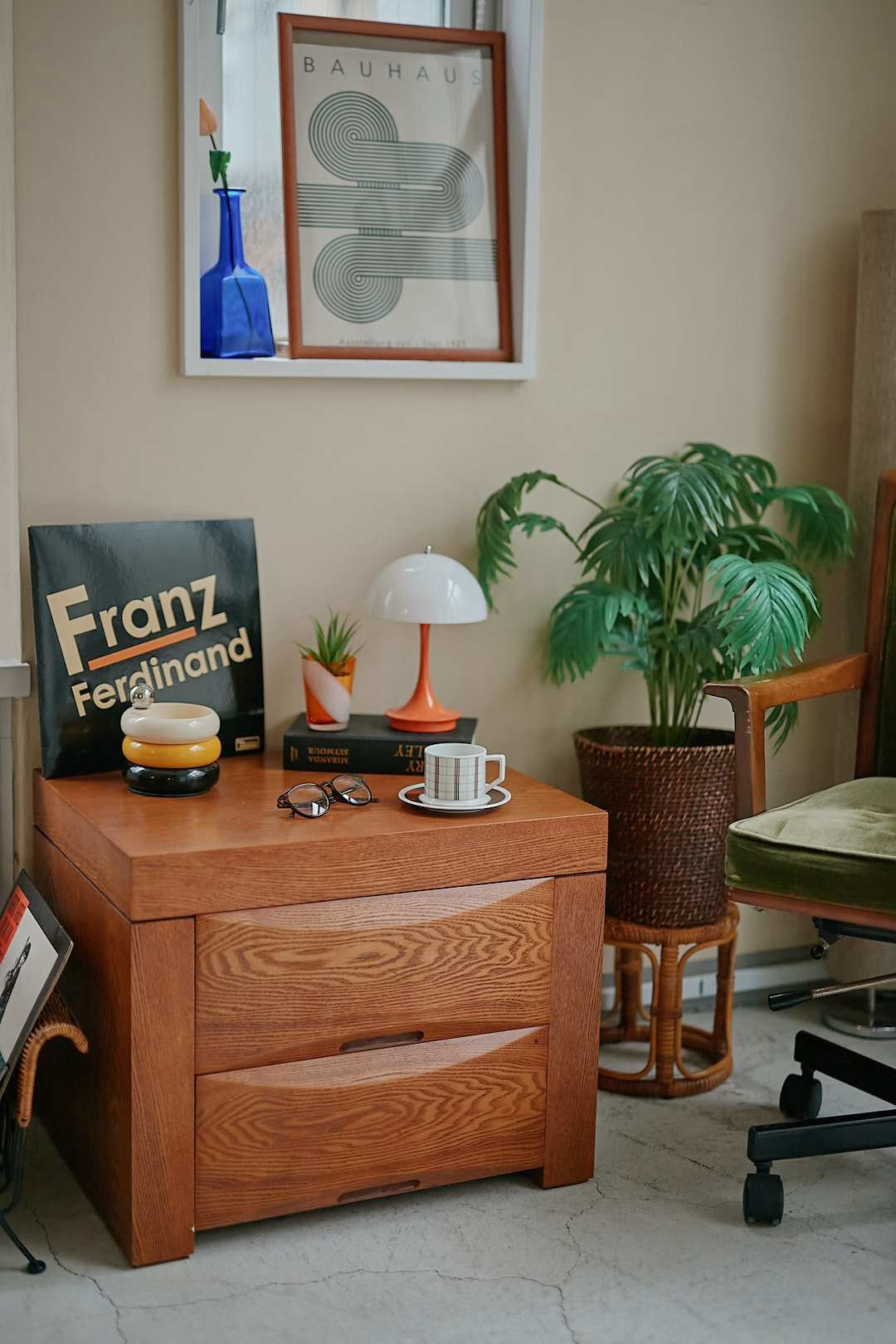 Block Wood Cabinet