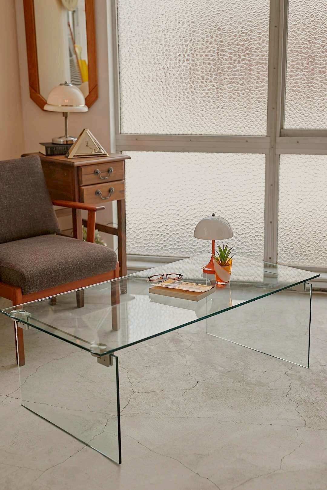 Glass Frame Coffee Table