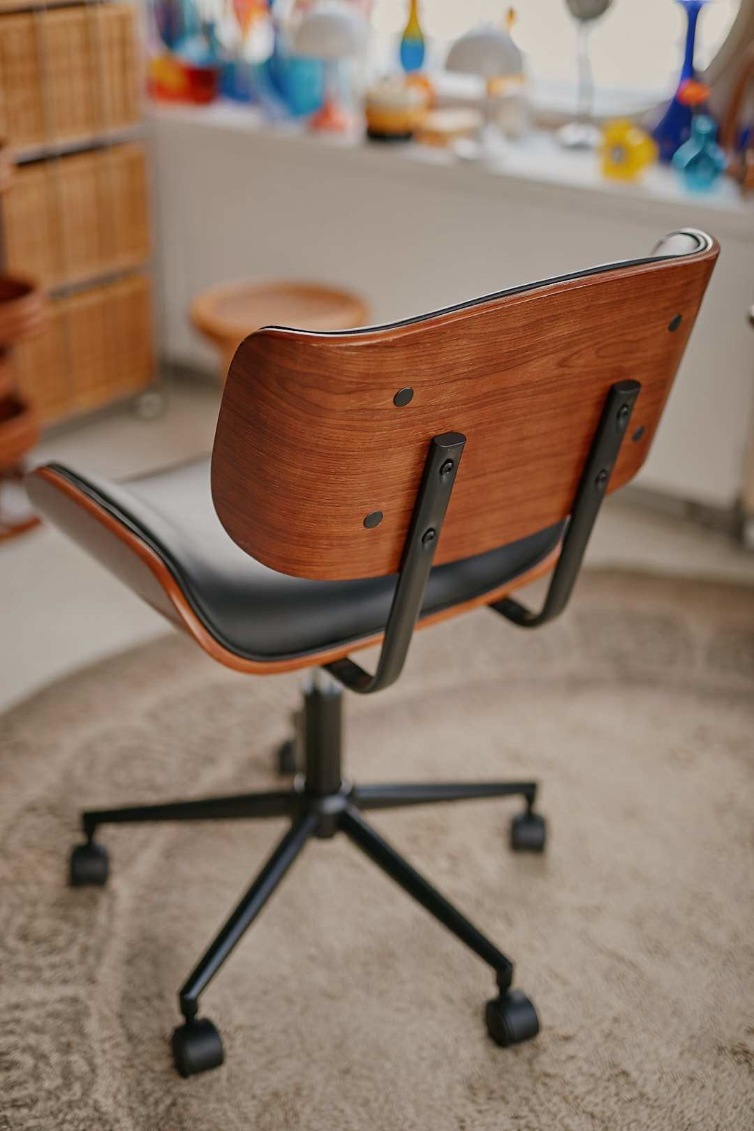 Mid-Century Bentwood Office Chair