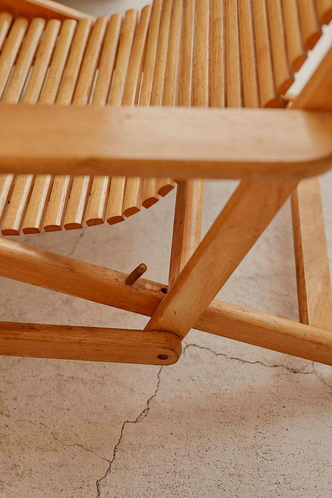 Wood Slat Chair