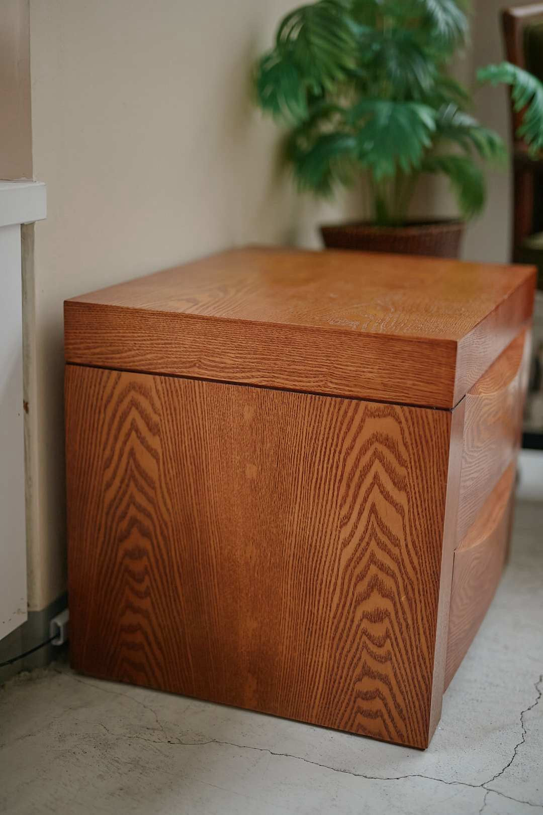 Block Wood Cabinet