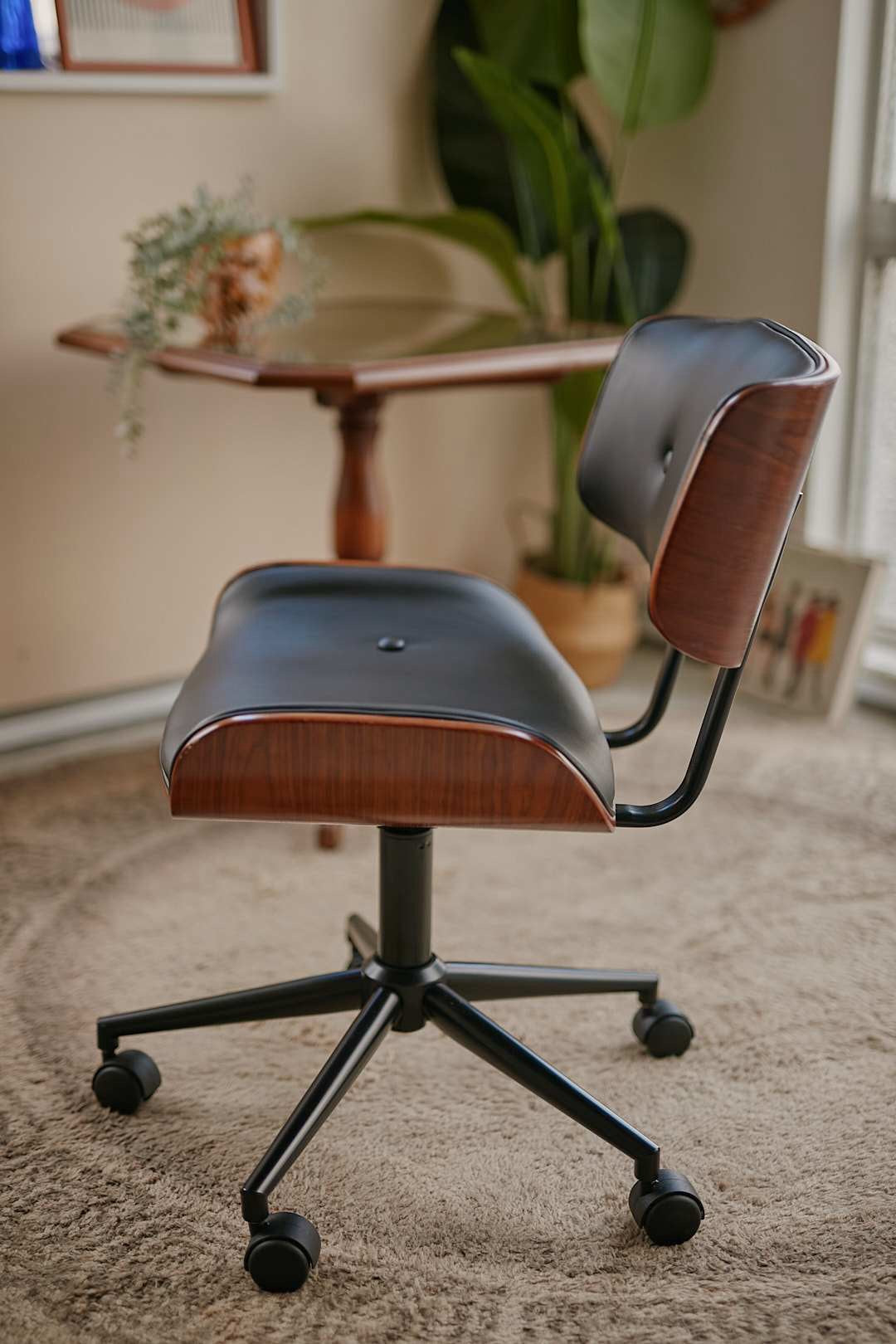 Mid-Century Bentwood Office Chair