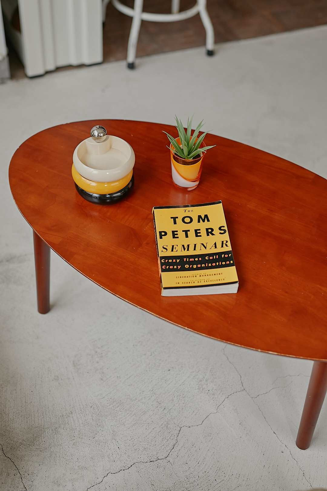 Oval Folding Table