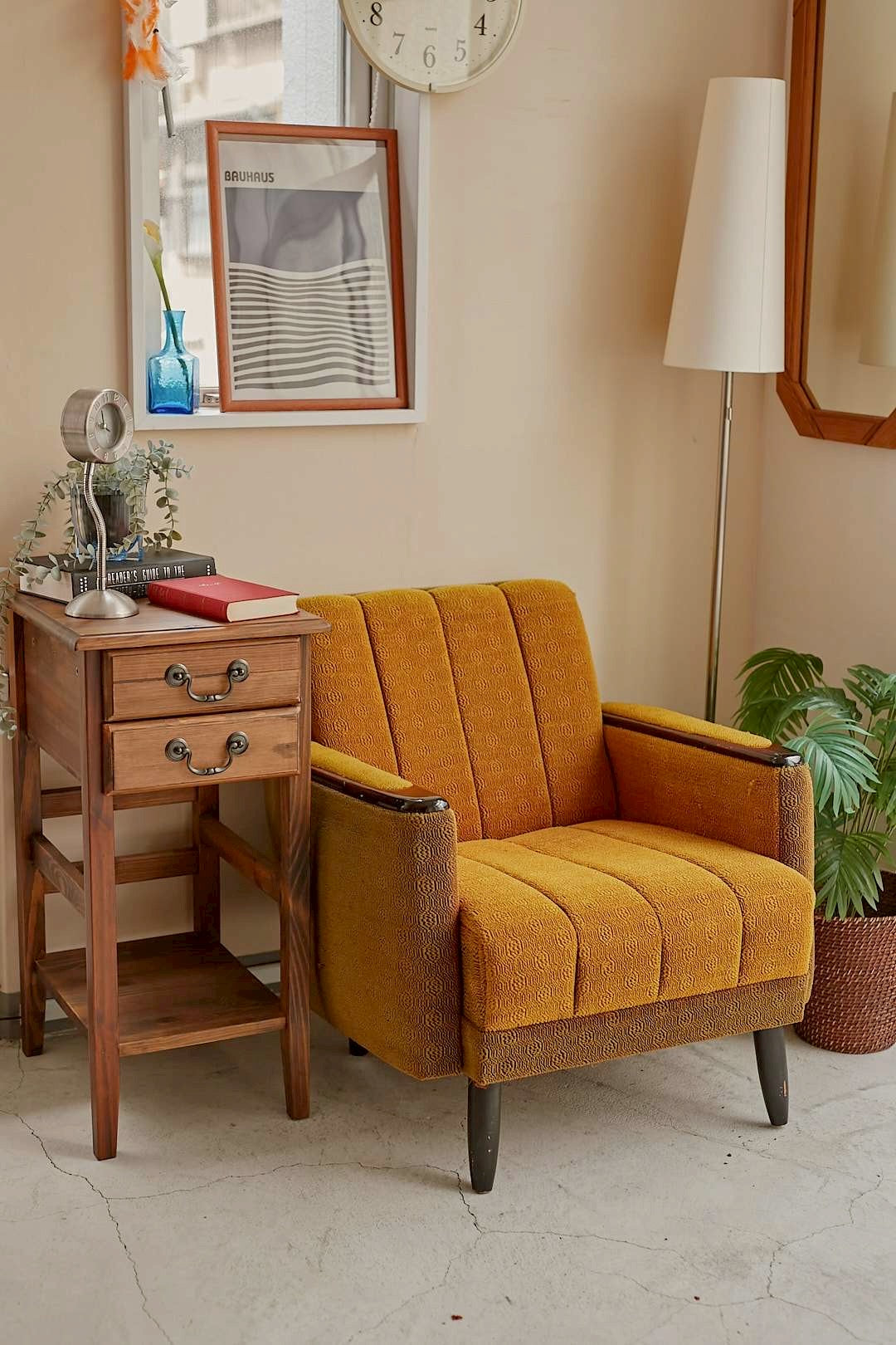 Golden Accent Lounge Chair