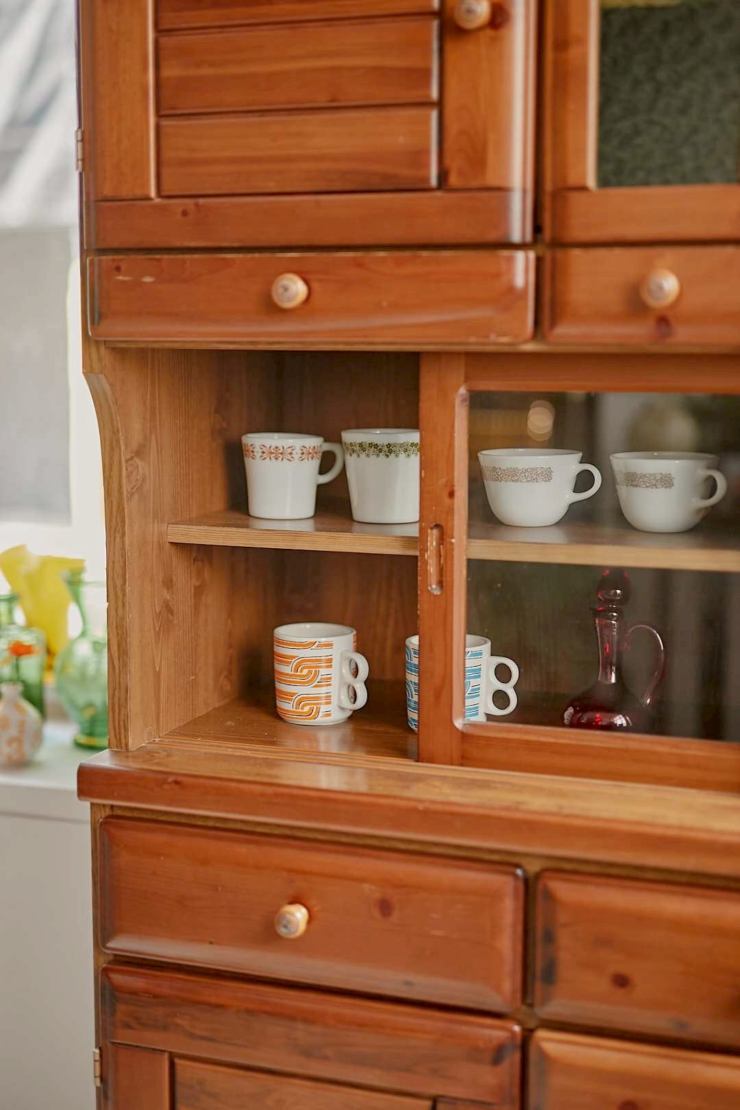 Large wood cupboard