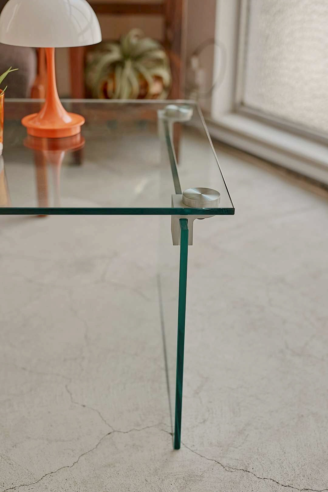 Glass Frame Coffee Table
