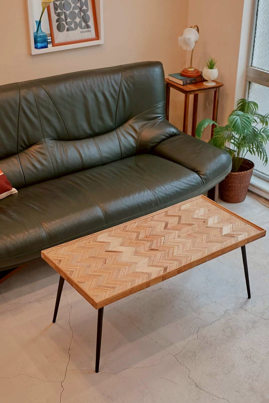 Herringbone Coffee Table
