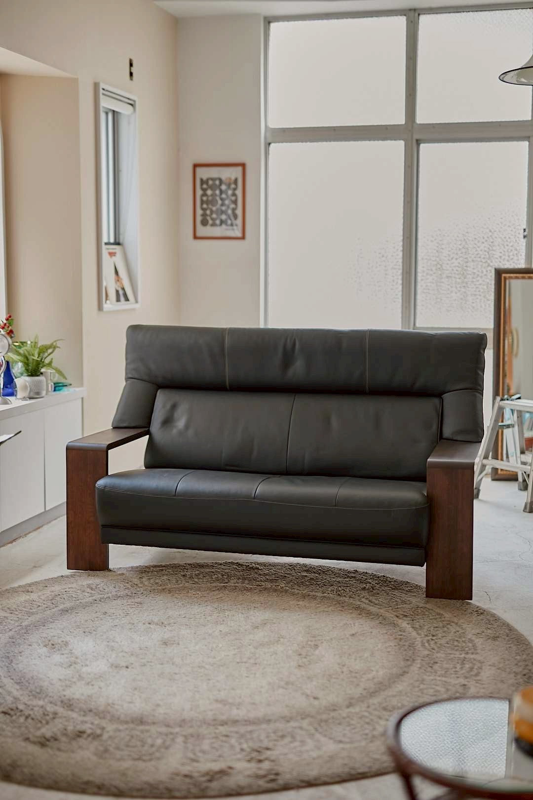 Solid Leather Frame