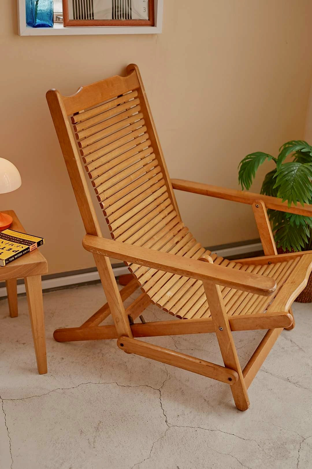 Wood Slat Chair