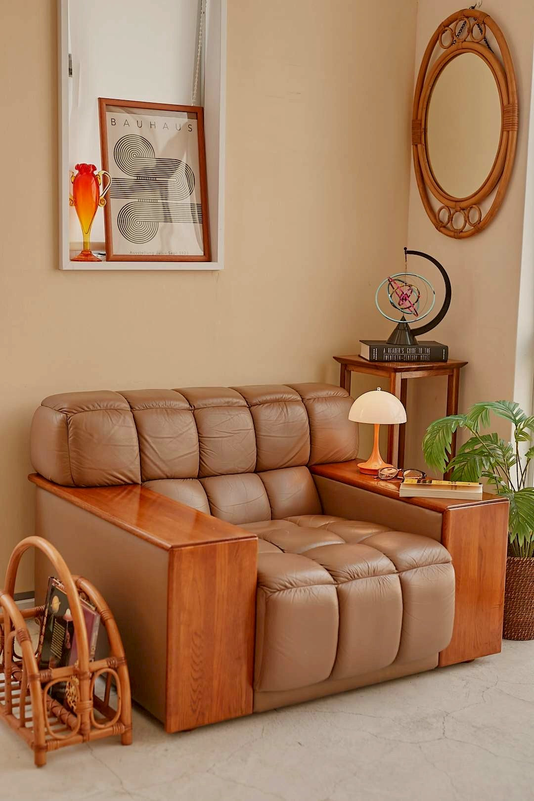 Cube Leather Lounge Sofa