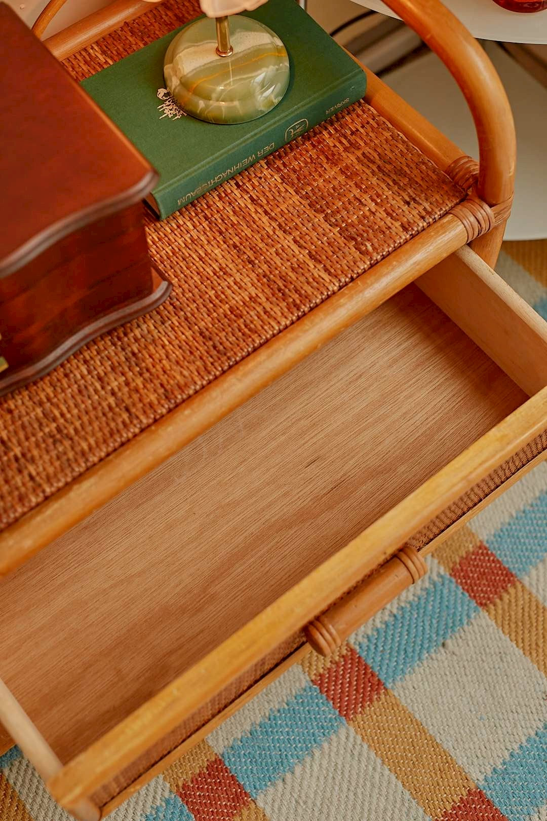 Rattan Living Chest