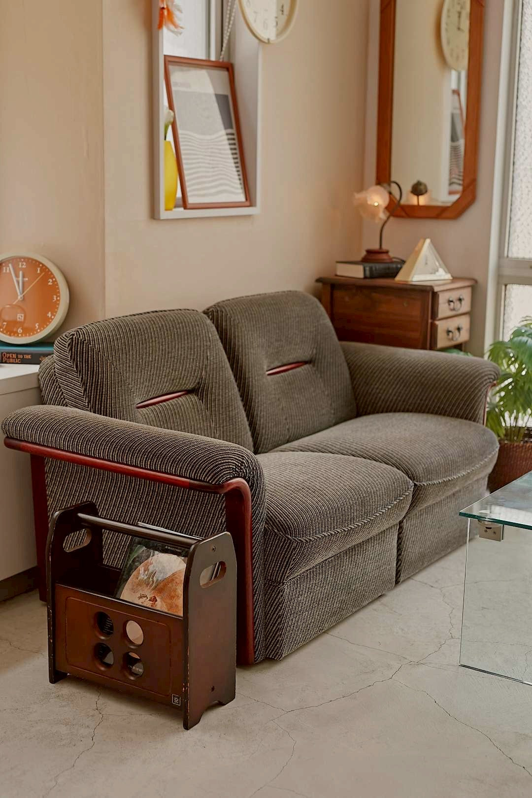 Heritage Stripe Sofa