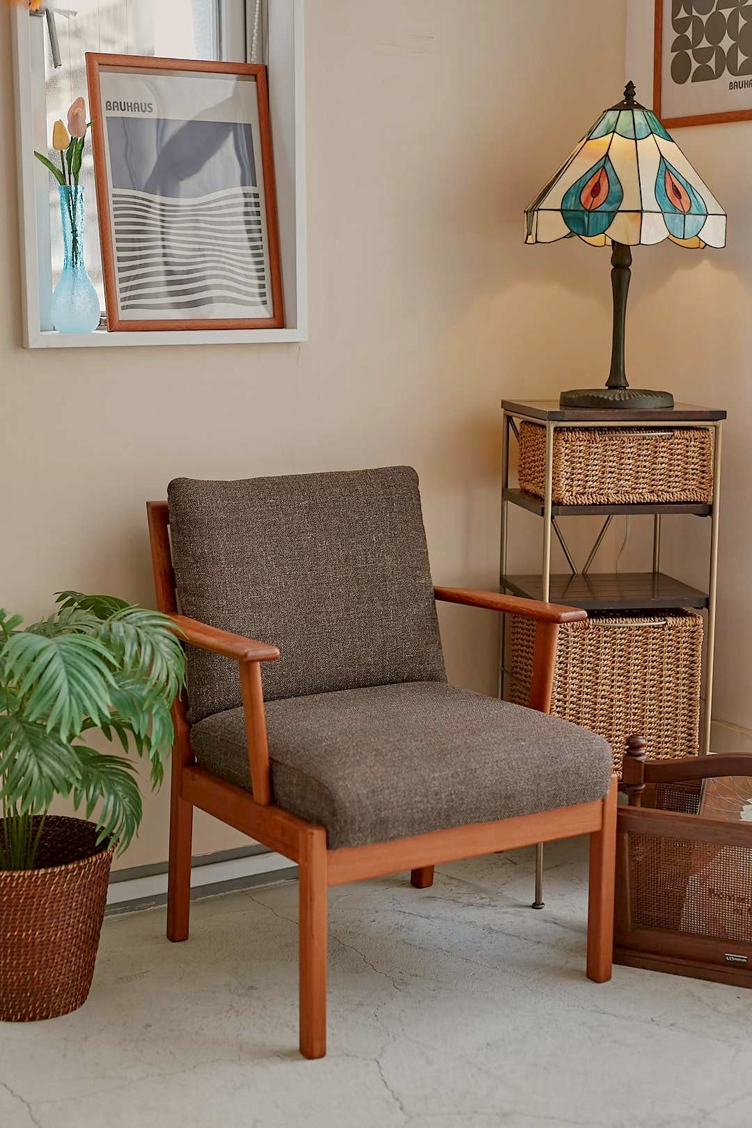 Warm Brown Lounge Chair