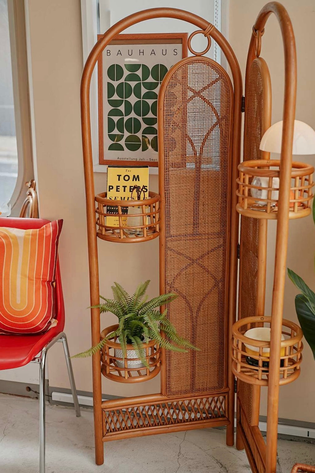 Rattan Basket Partition