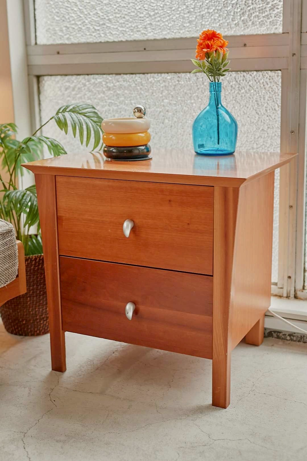Minimal Wood Night Cabinet