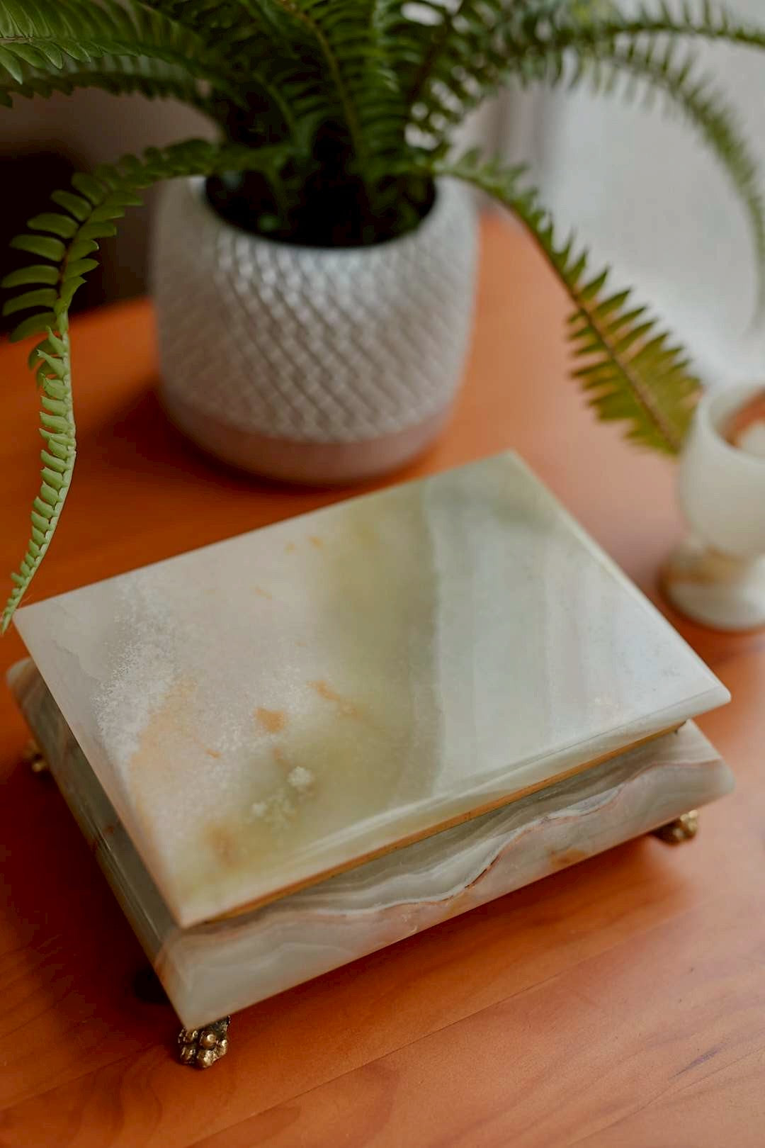 Onyx jewelry case