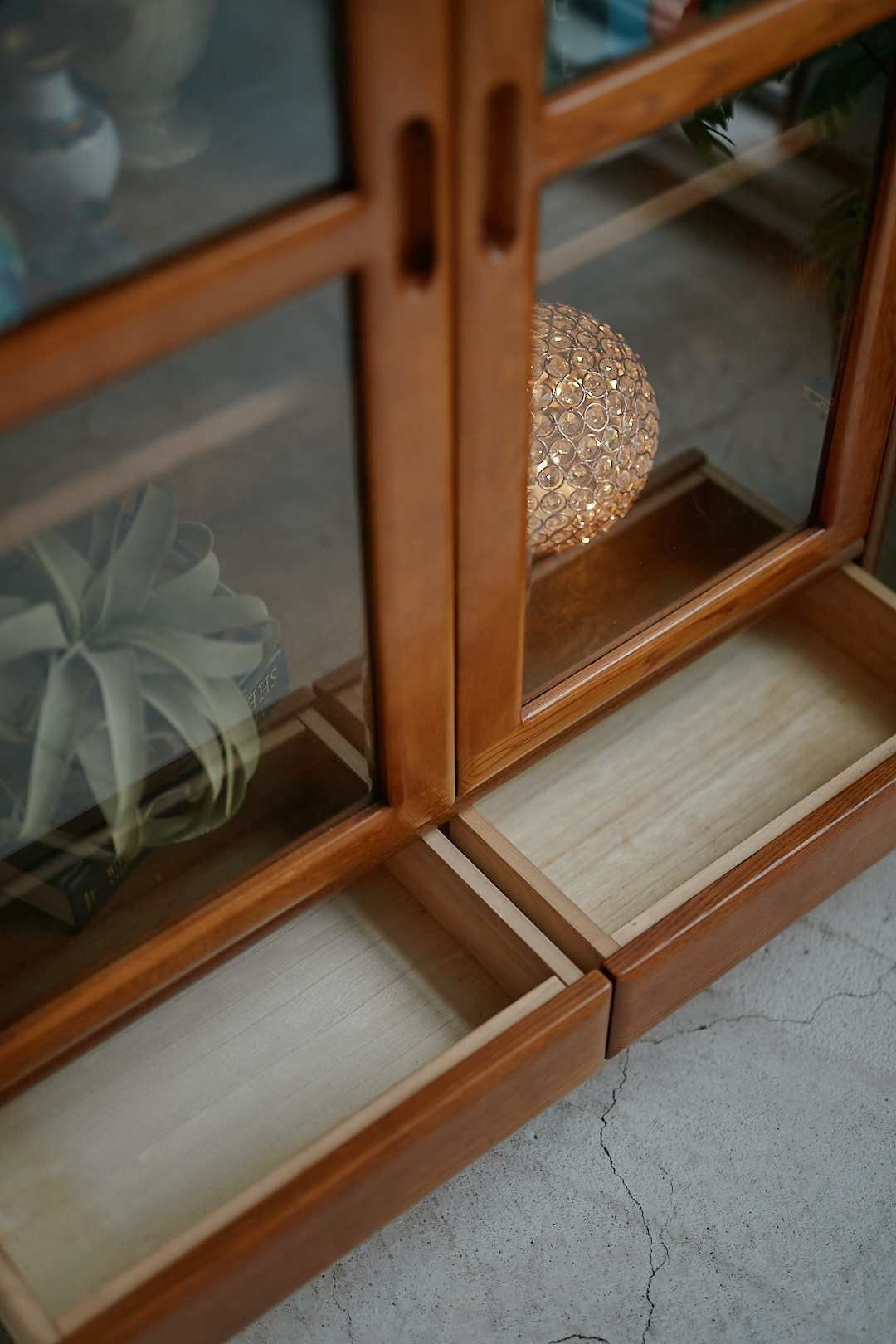 浜本工芸 Natural Oak Glass Shelf