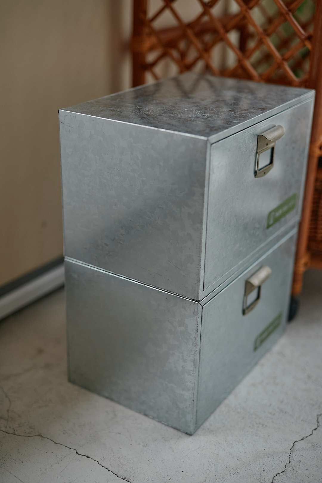 Galvanized Storage Box