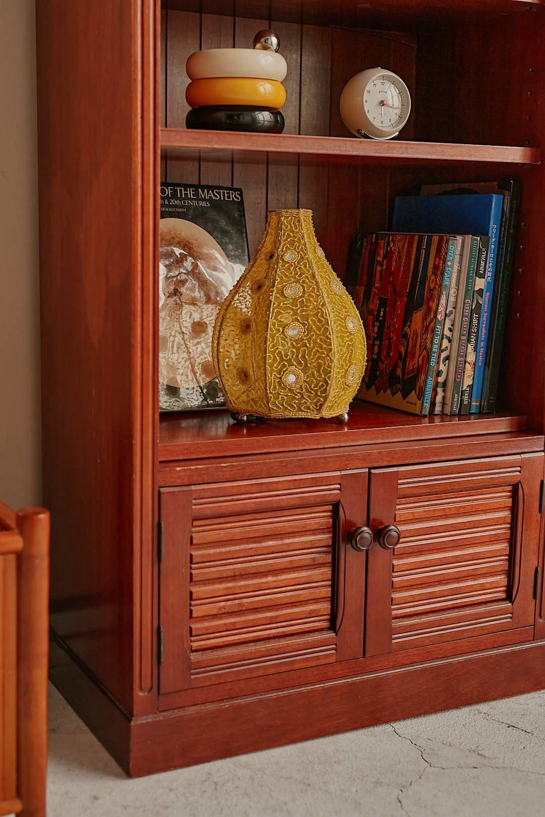 Classic Louver Book Cabinet
