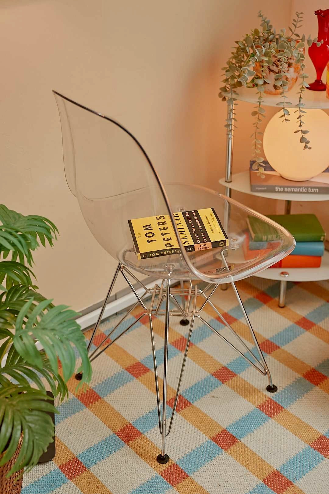 Transparent Shell Side Chair