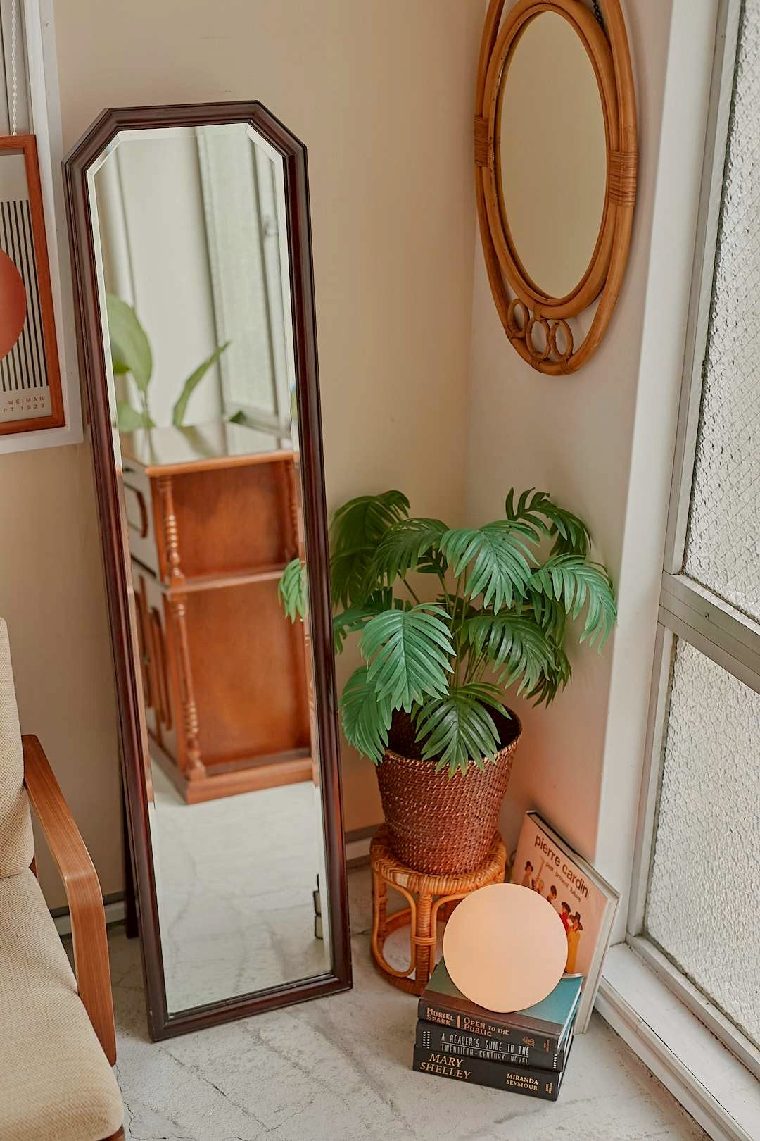 Vintage Standing Mirror