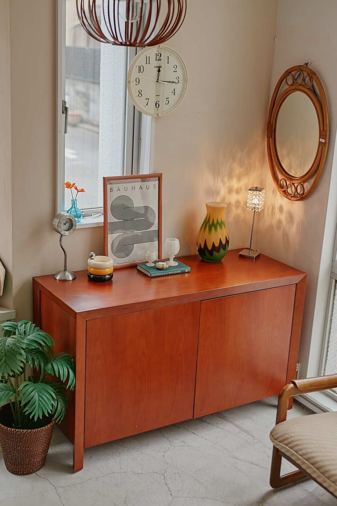 Crastina Cherry Wood Sideboard