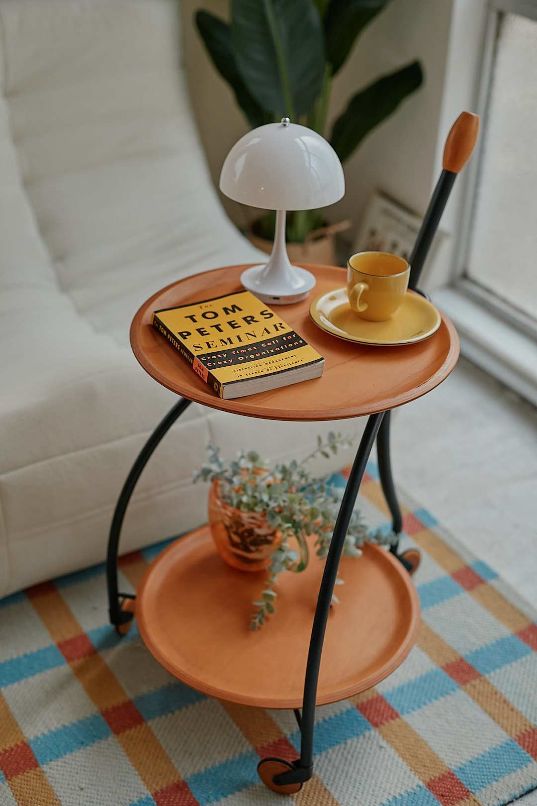 Bonaldo Round Tray Wagon