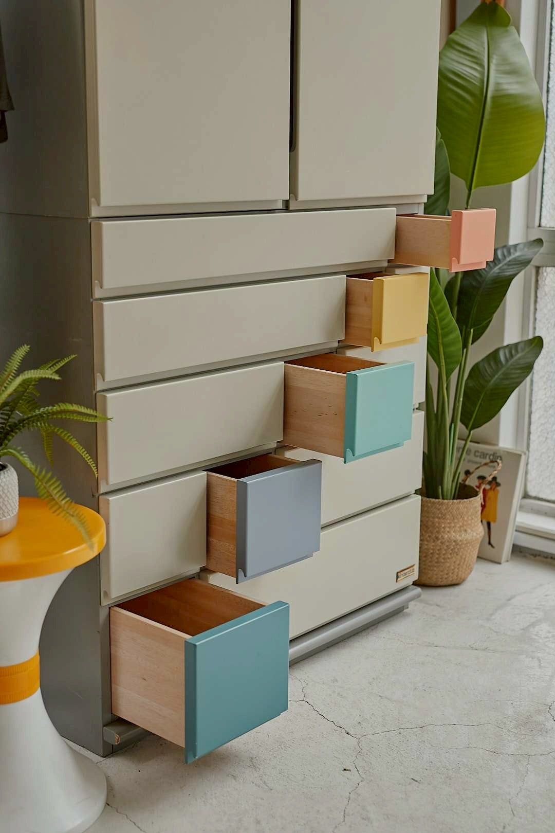 Pastel Accent Wardrobe