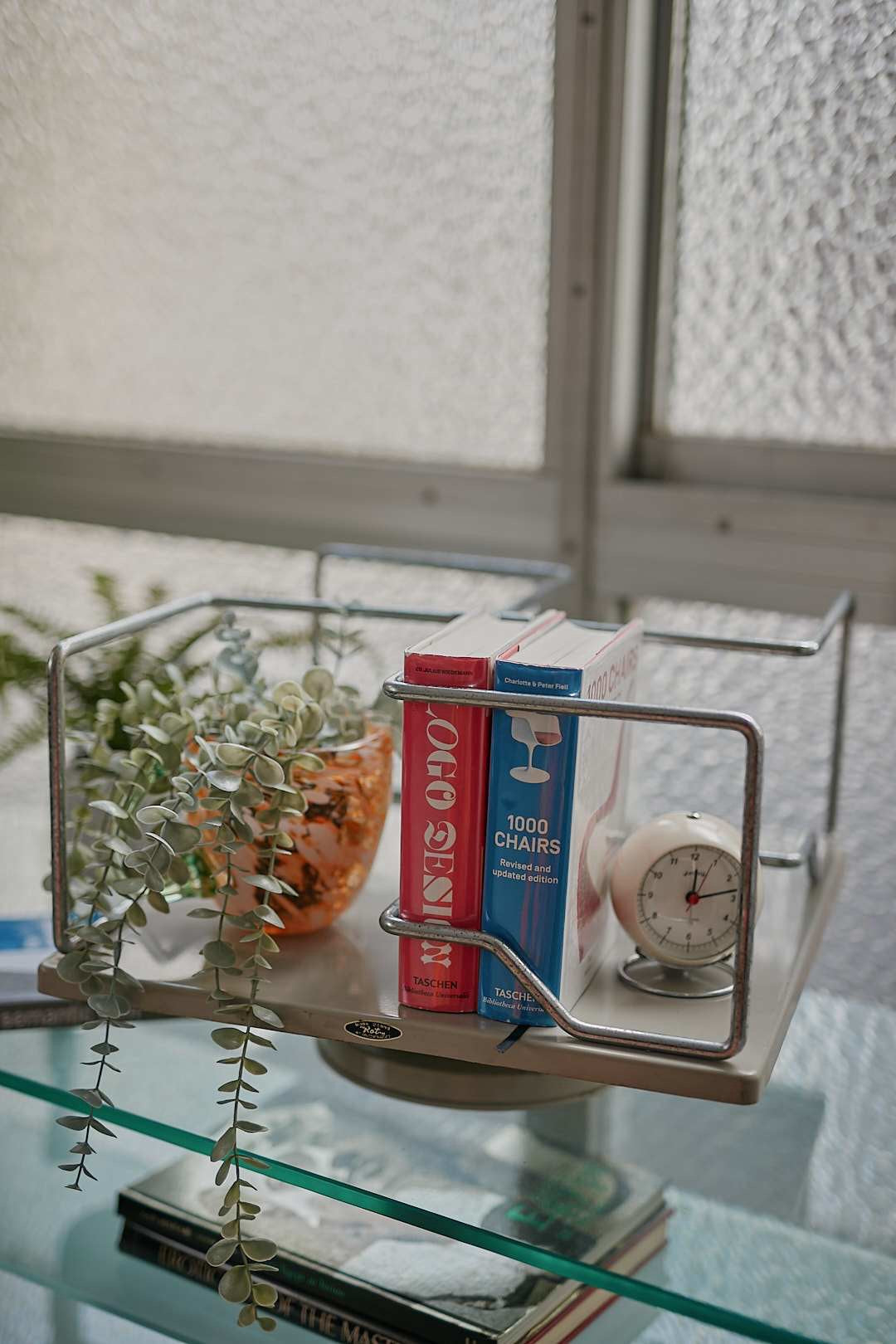 Vintage Rotating Book Stand