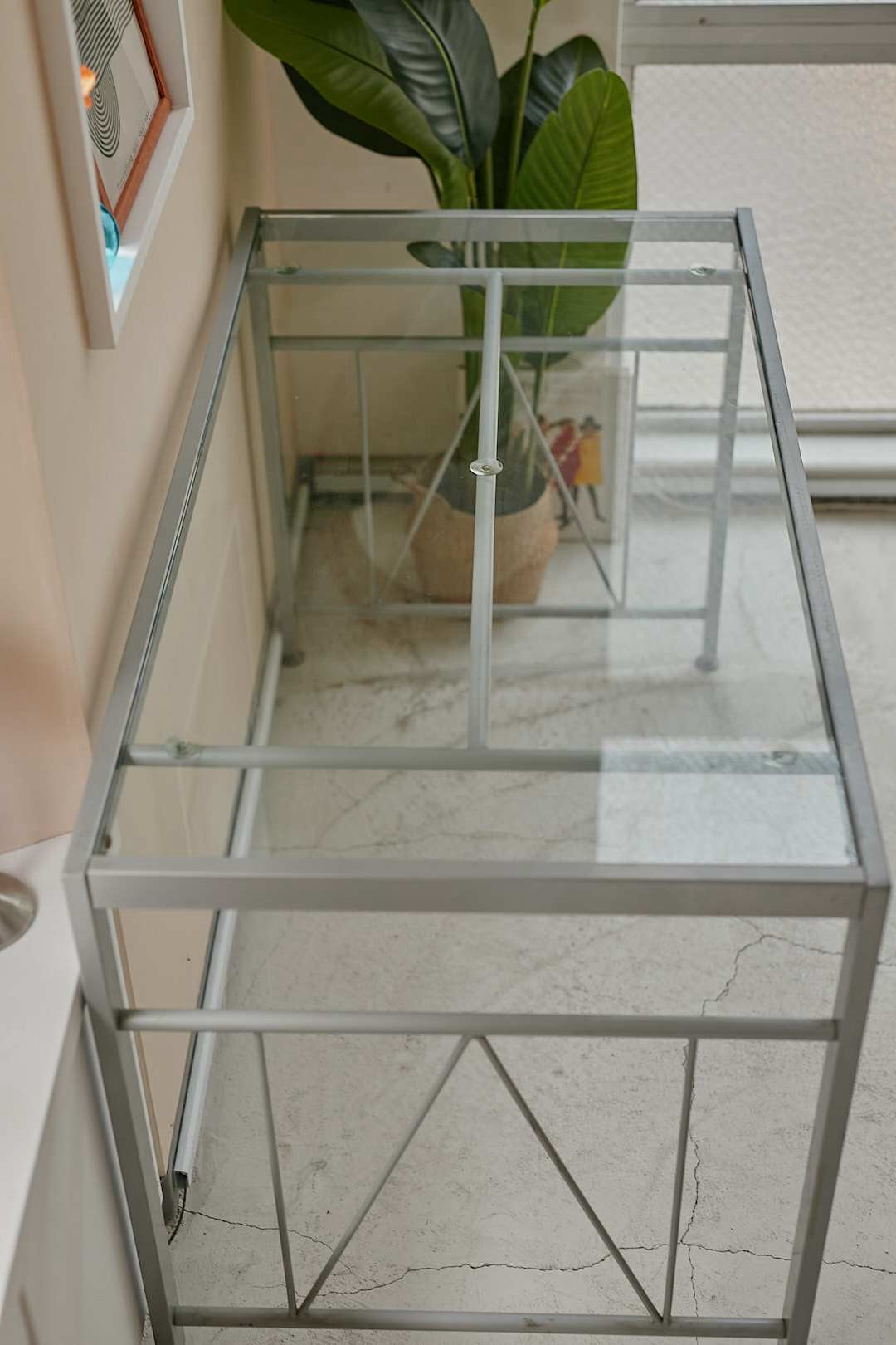 Steel Frame Work Table