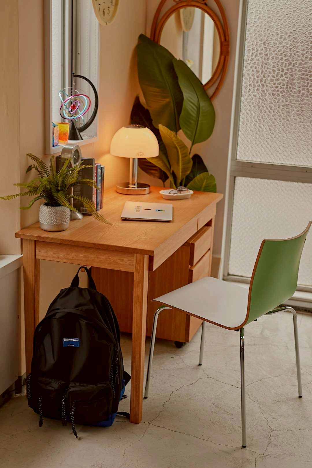 Oak Work Desk