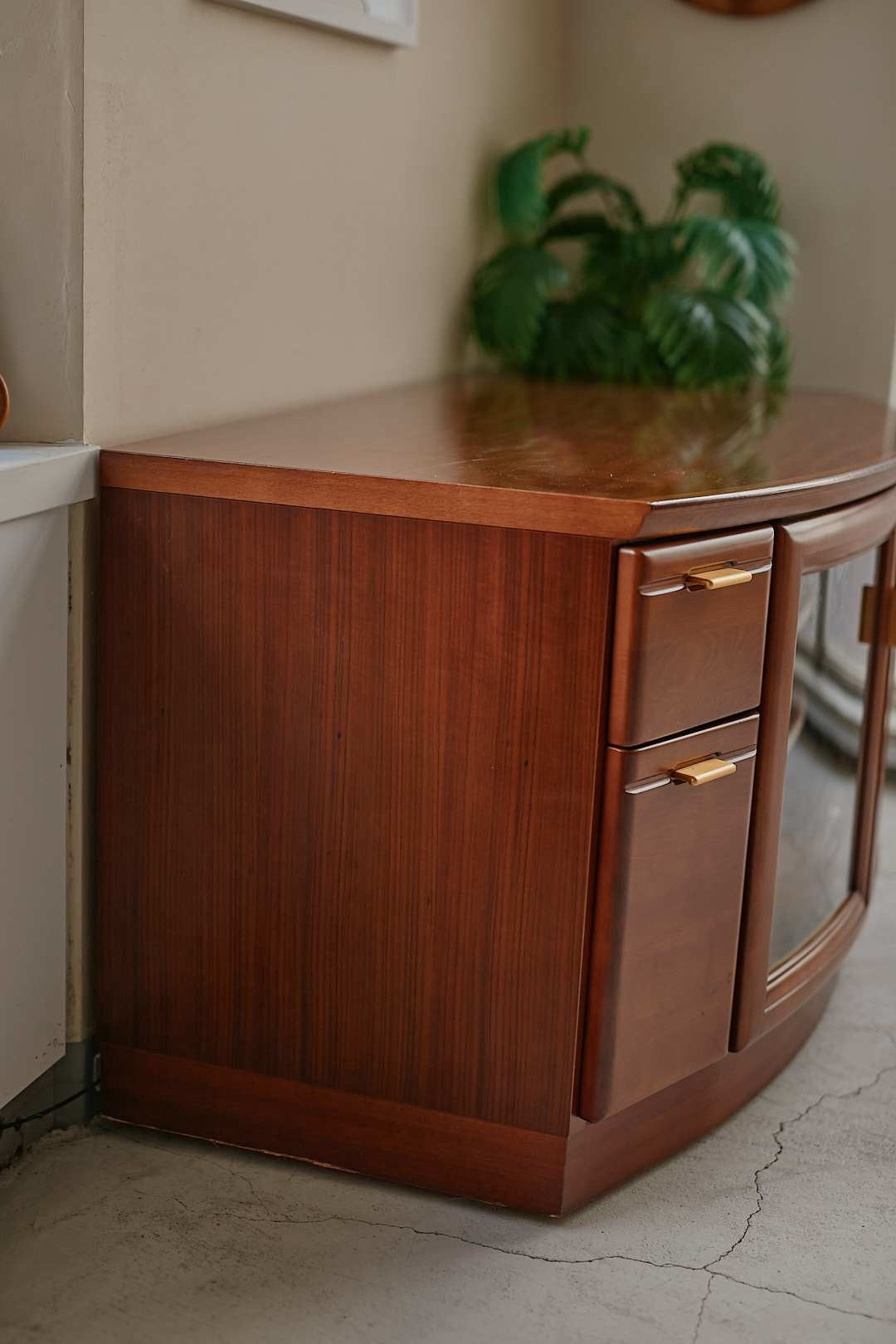 Karimoku Curved Sideboard