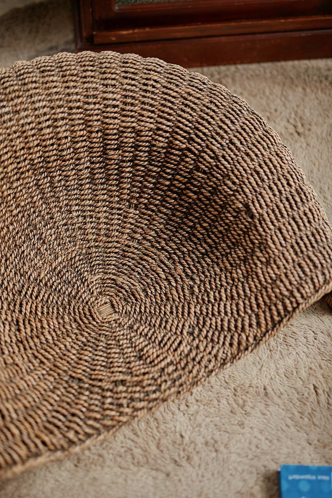 Rattan Floor Low Chair