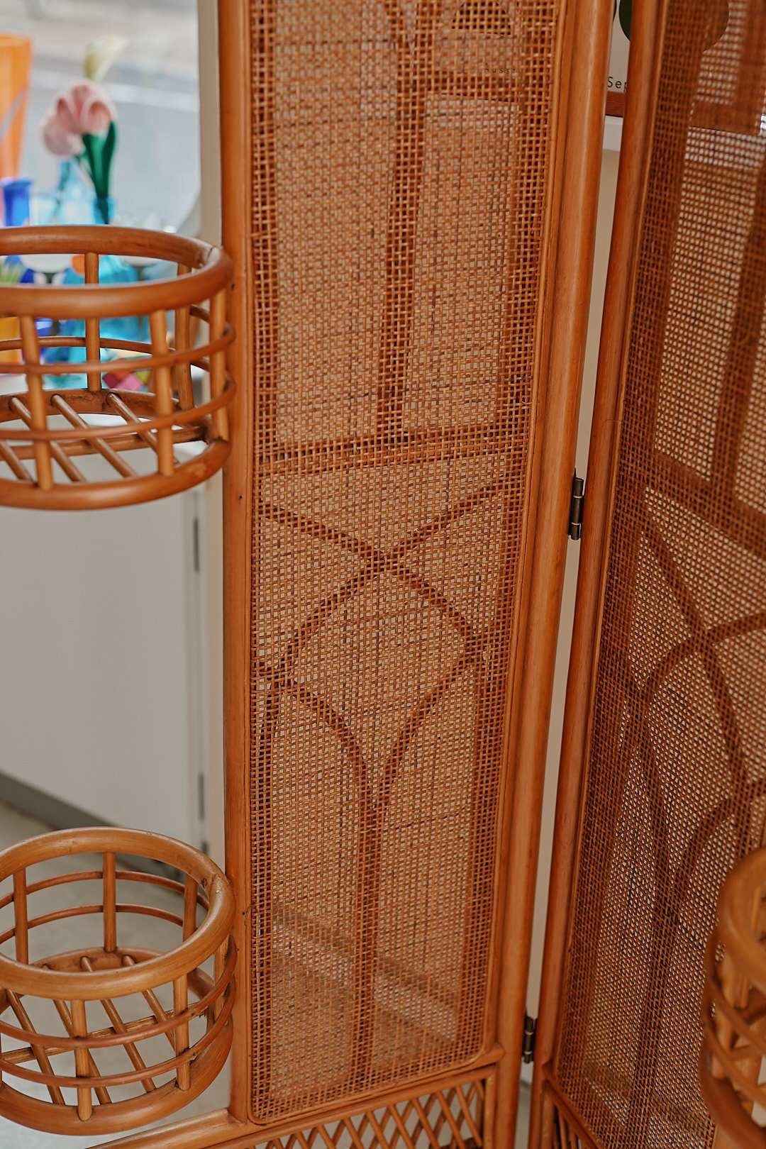Rattan Basket Partition