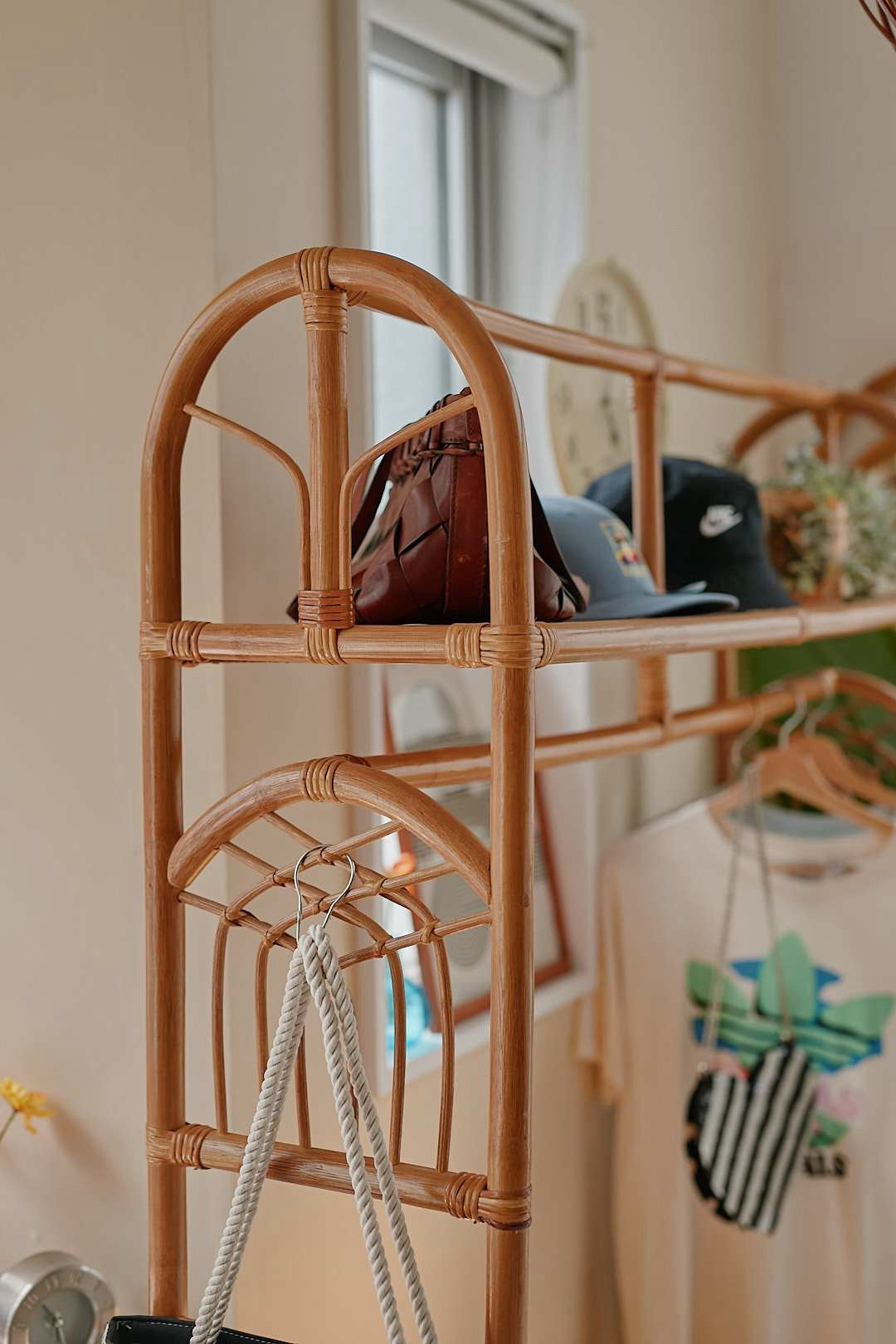 Rattan Wardrobe Rack
