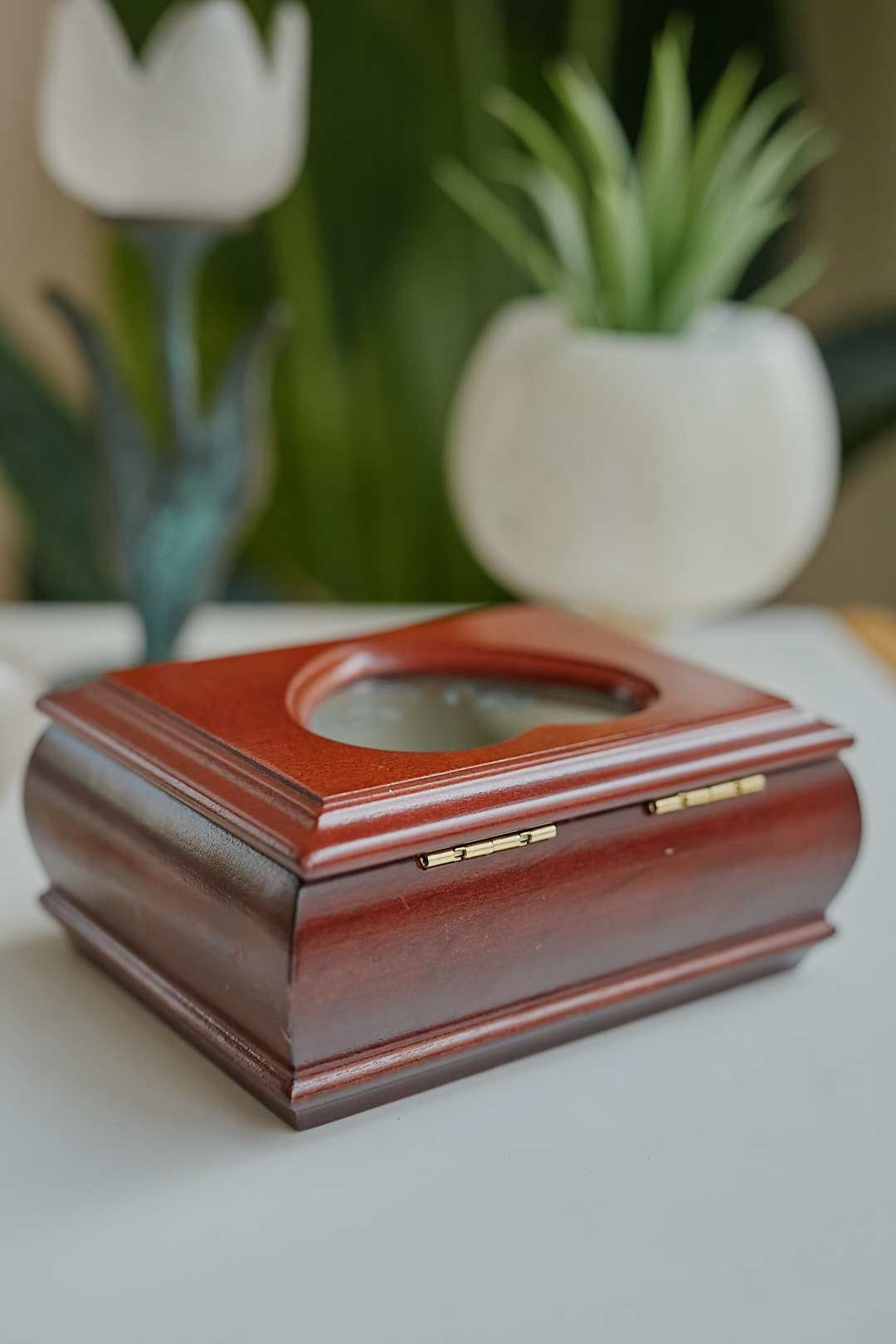 Heart Window Jewelry Box