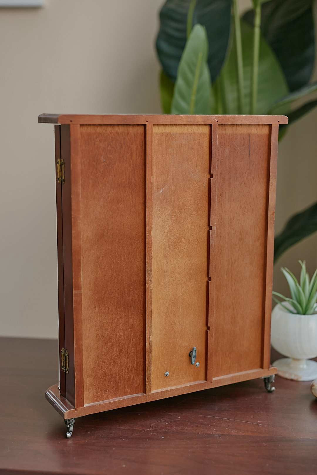 Double Glass Jewelry Cabinet