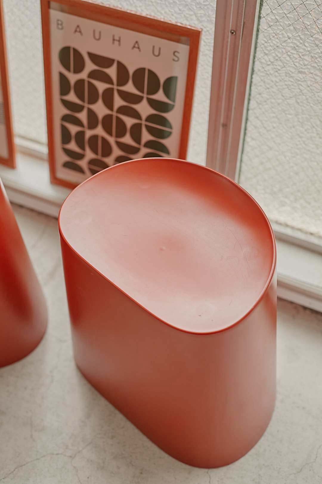 Terracotta Side Stool