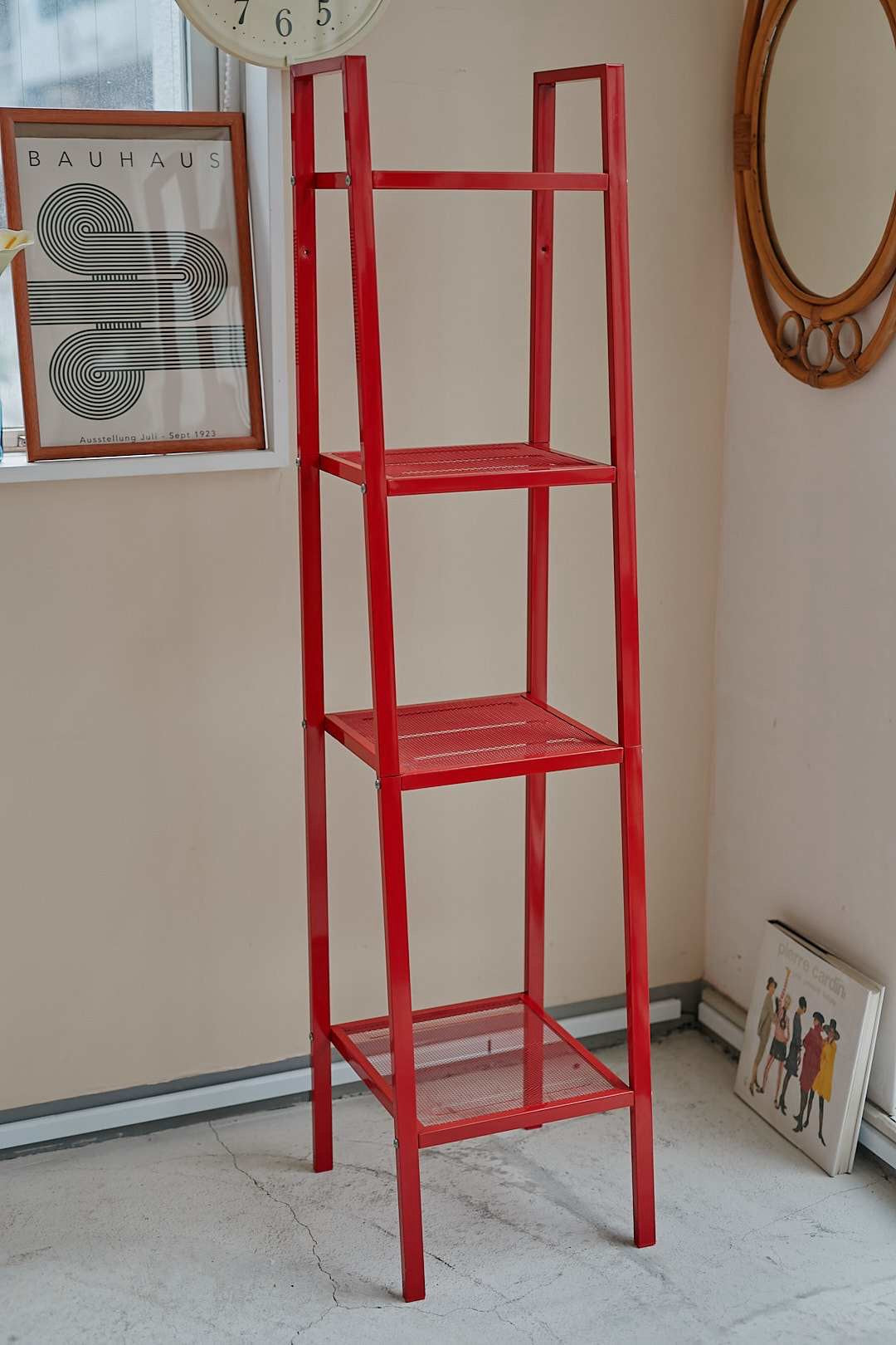 Red Ladder Shelf