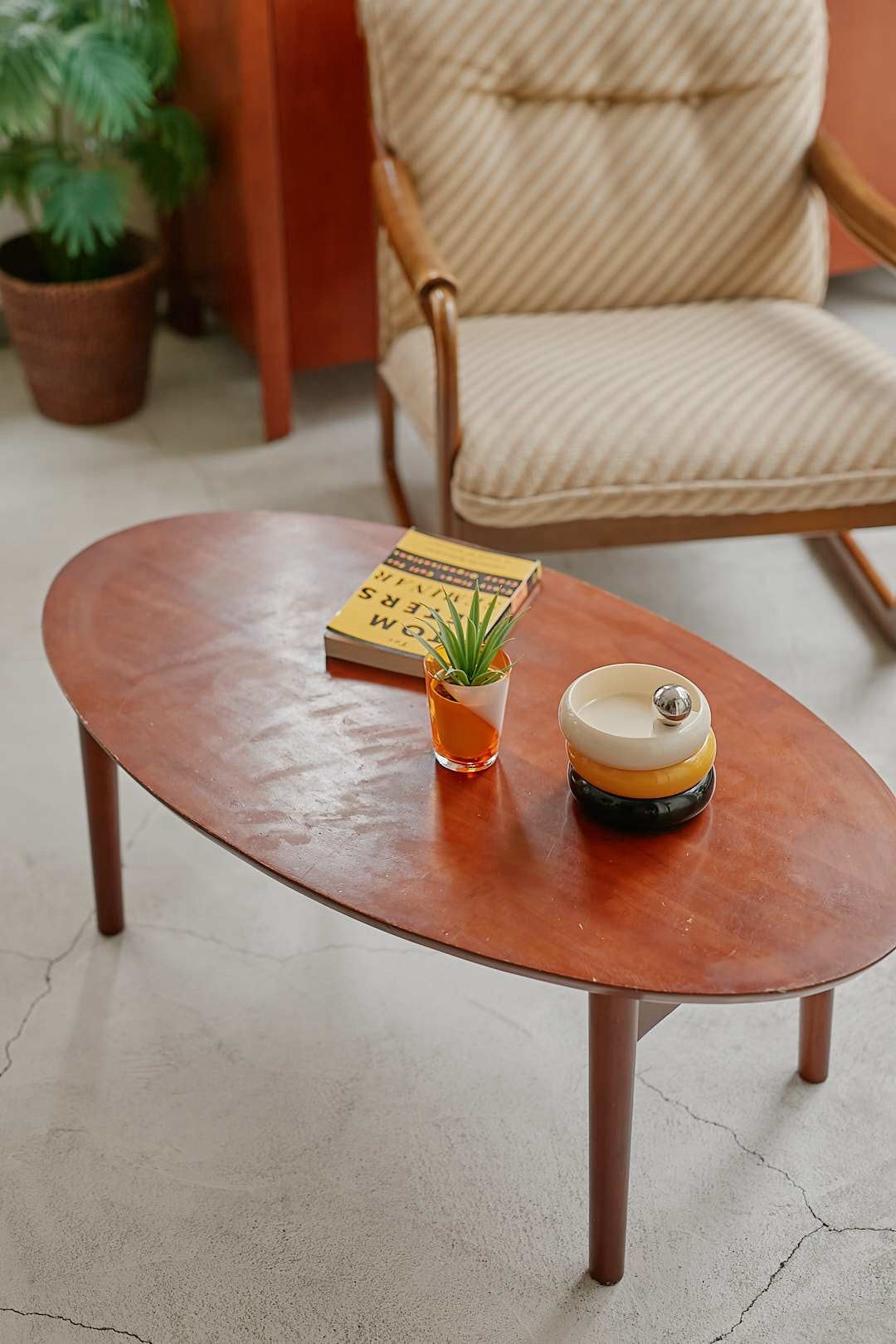 Oval Folding Table